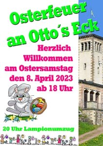 Osterfeuer an Otto´s Eck @ Otto's Eck